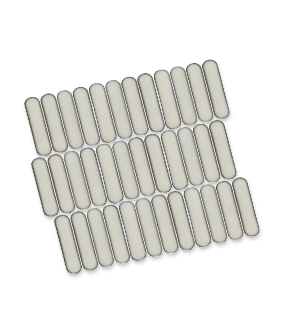 Stream | 1"x4" Porcelain Elongated Oval Mosaic Tile