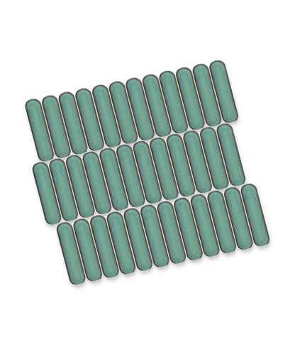 Stream | 1"x4" Porcelain Elongated Oval Mosaic Tile