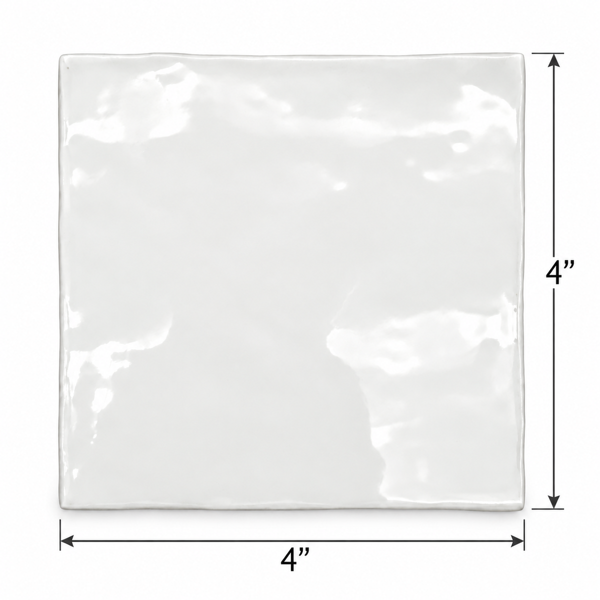 Luma | 4"x4" Ceramic Handmade Look Wall Tile