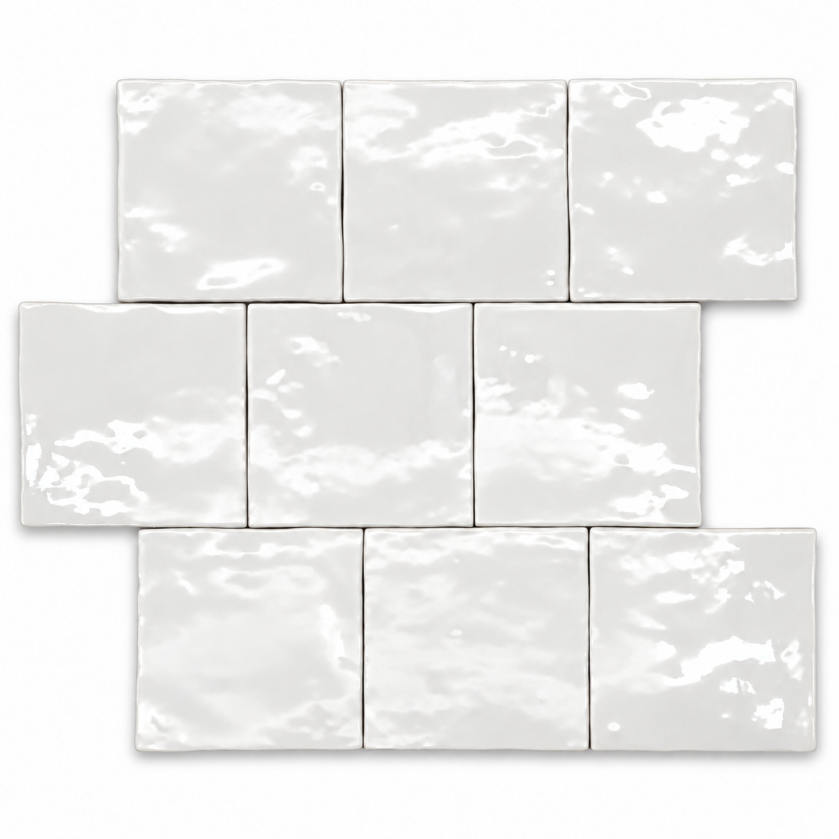 Luma | 4"x4" Ceramic Handmade Look Wall Tile