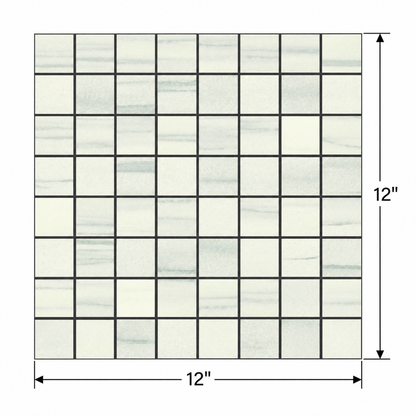 Nature | 1.4"x1.4" Porcelain Stone Look Mosaic Tile
