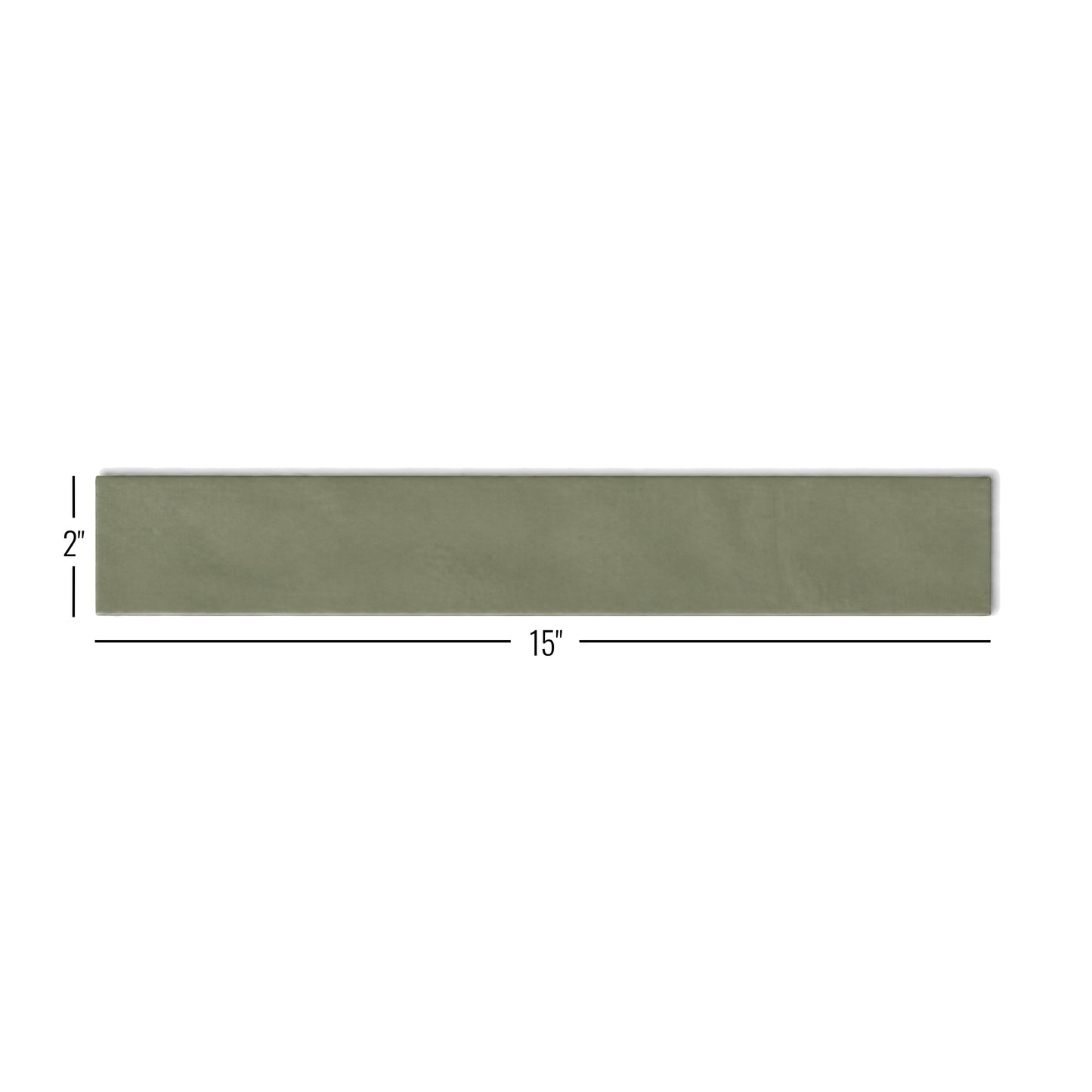 Neolith | 2"x15" Porcelain Stoneware Floor & Wall Tile