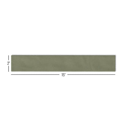 Neolith | 2"x15" Porcelain Stoneware Floor & Wall Tile