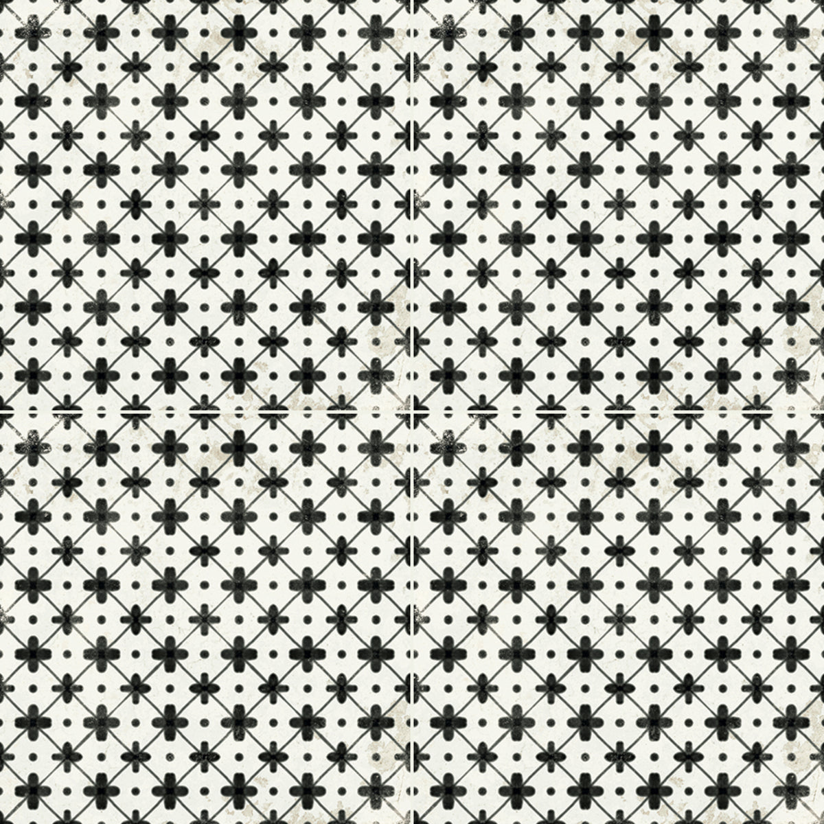 Excella | 8"x8" Porcelain Decorative Floor & Wall Tile