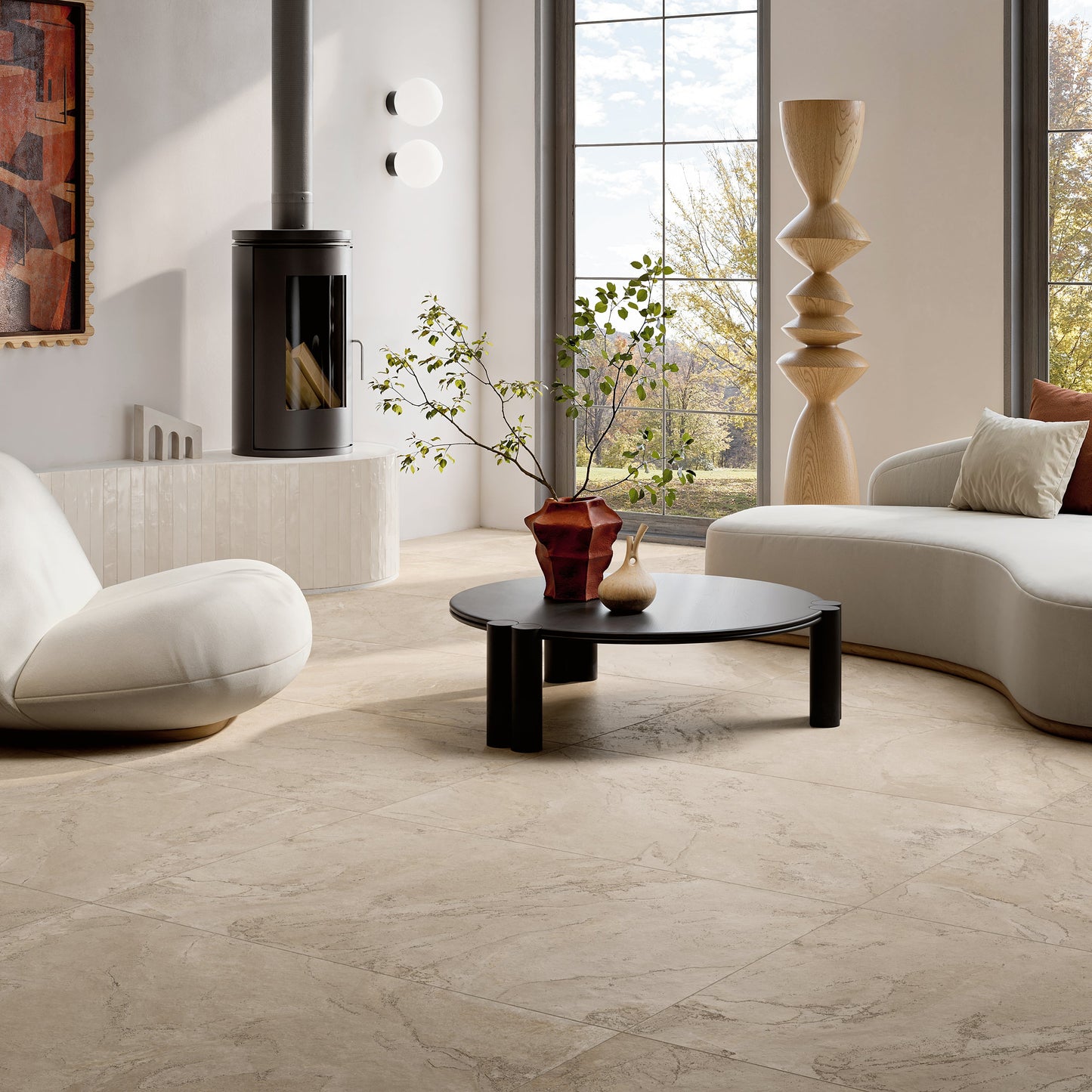 Bergen | 24"x48" Stone Look Floor & Wall Tile