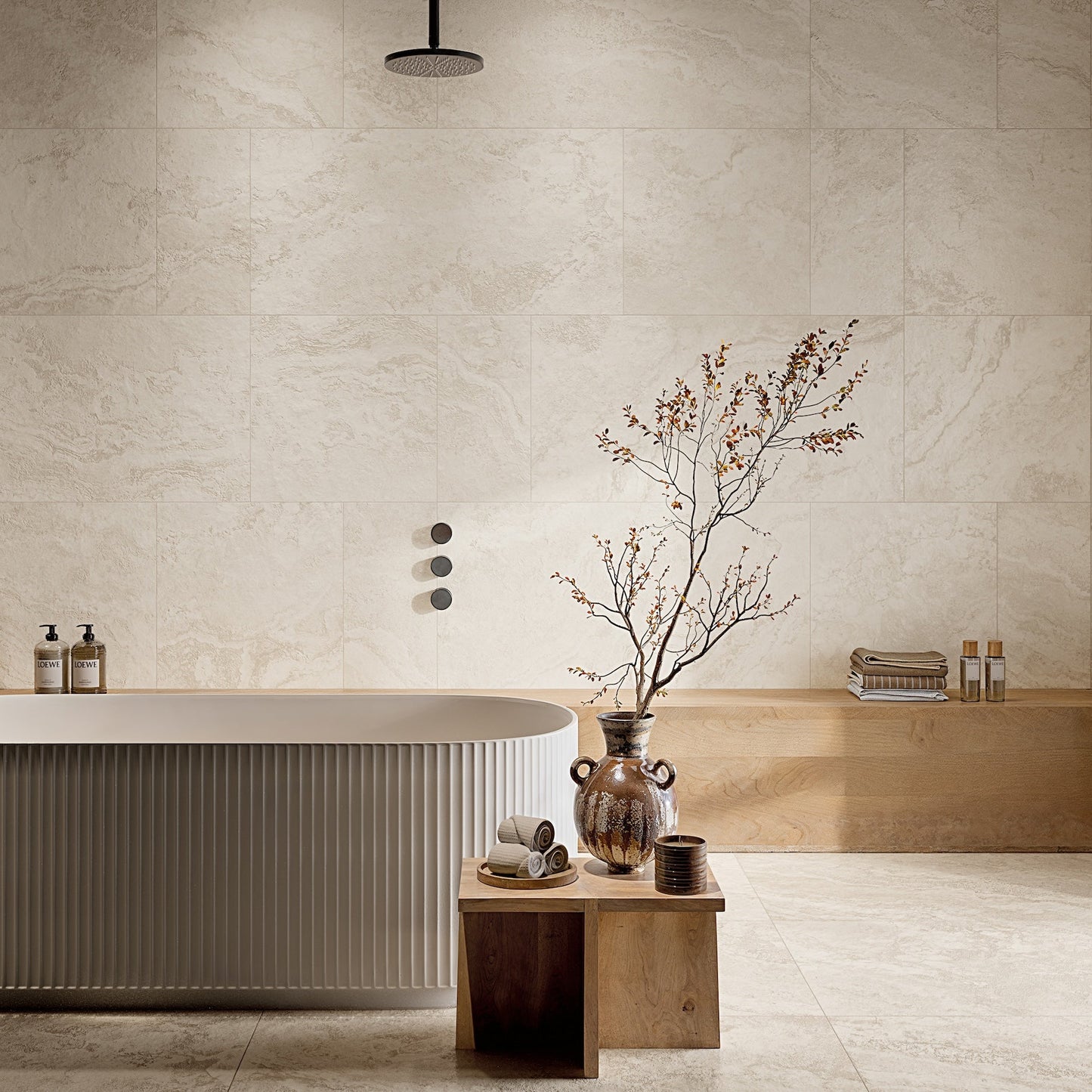 Roma | 12"x24" Porcelain Stone Look Floor & Wall Tile