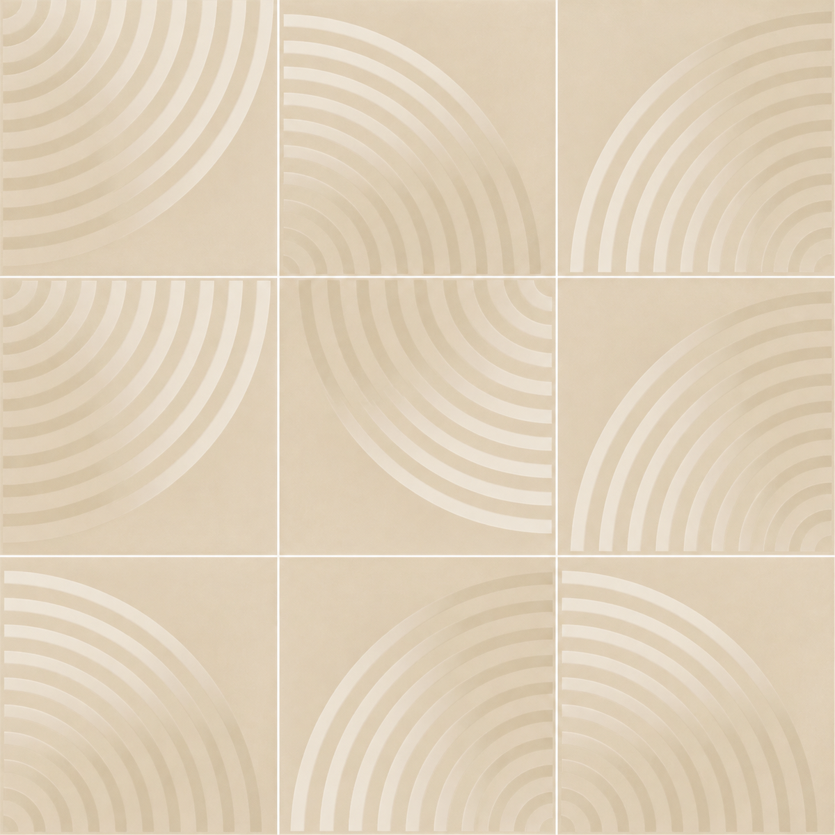Auralis | 8"x8" Porcelain Deco Floor & Wall Tile