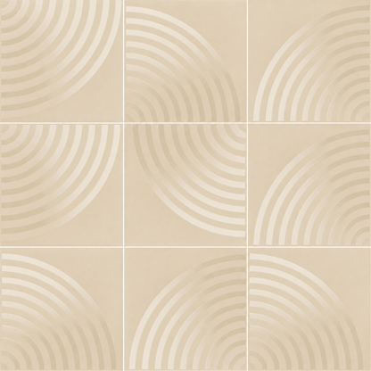 Auralis | 8"x8" Porcelain Deco Floor & Wall Tile