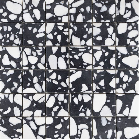 Terrazzo Living | 2"x2" Terrazzo Mosaic Floor & Wall Tile