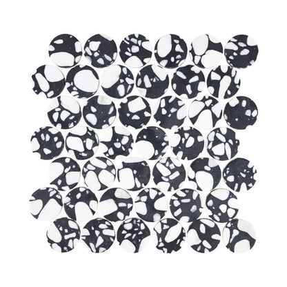 Terrazzo Living | 2" Penny Terrazzo Mosaic Floor & Wall Tile