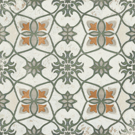 Excella | 8"x8" Porcelain Decorative Floor & Wall Tile