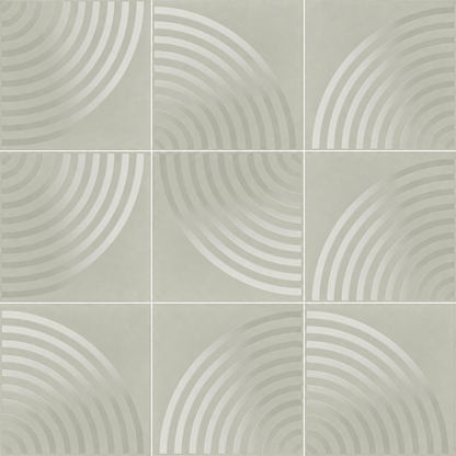 Auralis | 8"x8" Porcelain Deco Floor & Wall Tile