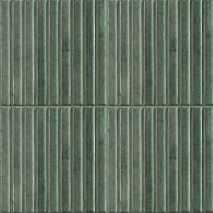 Kit Kat | 6"x6" Porcelain Fluted Wall Tile