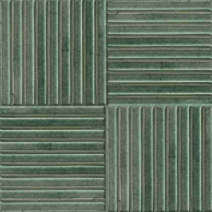 Kit Kat | 6"x6" Porcelain Fluted Wall Tile