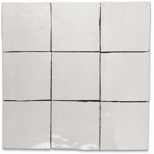 Atlas Zellige | 4"x4" Terracotta Wall Tile