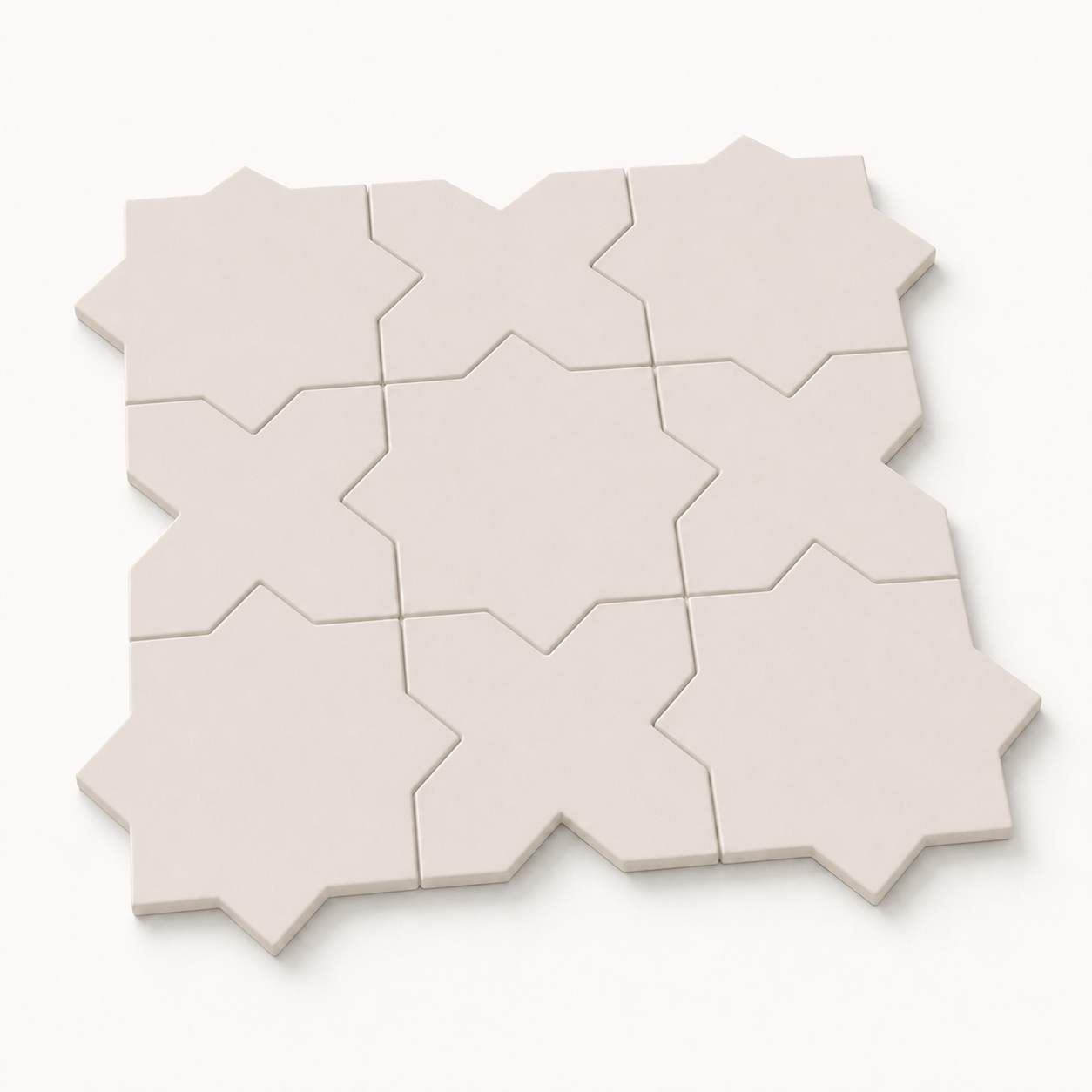 Porto Star+Cross | 6.1" x 11.9" Porcelain Floor & Wall Tile