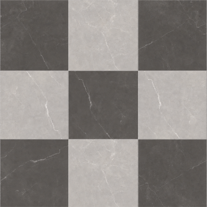 Sophia Checkerboard | 12"x12" Porcelain Marble Look Floor & Wall Tile