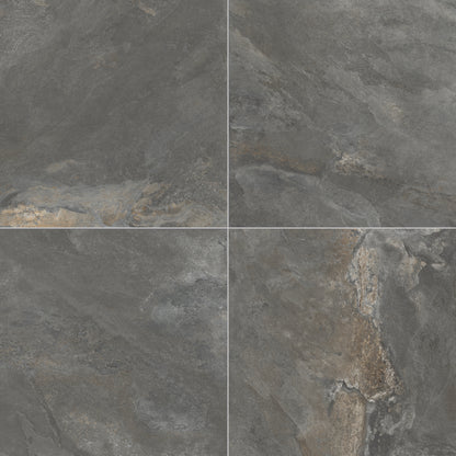 Bergen 24"x24" Porcelain Stone Look Floor & Wall Tile