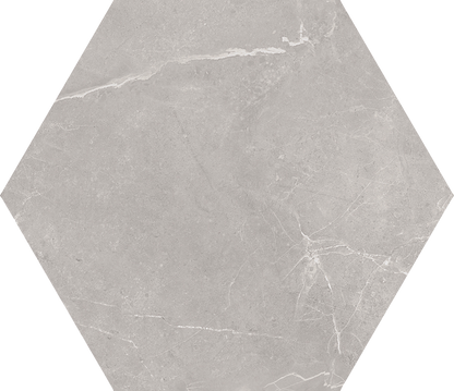 Sophia Hexagons | 8"x9" Porcelain Marble Look Floor & Wall Tile
