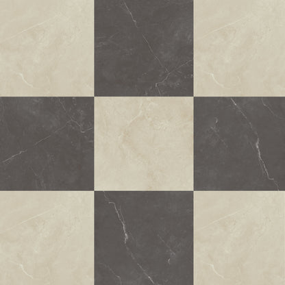Sophia Checkerboard | 12"x12" Porcelain Marble Look Floor & Wall Tile