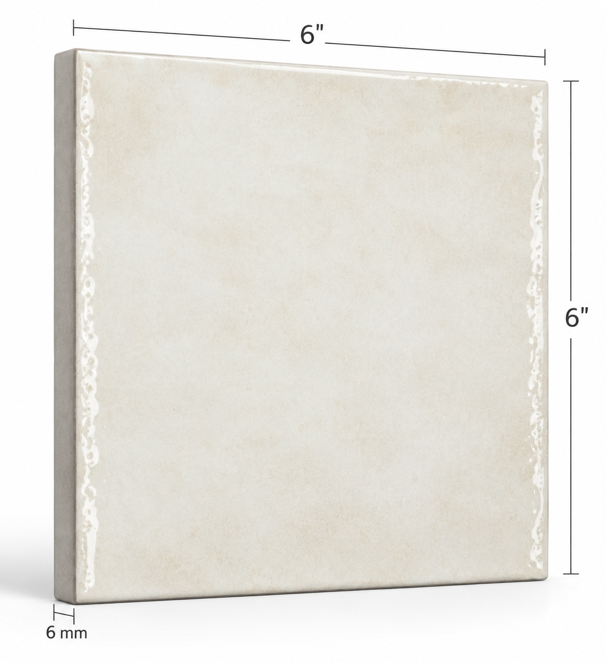 Artifact | 6"x6" Glazed Porcelain Wall Tile