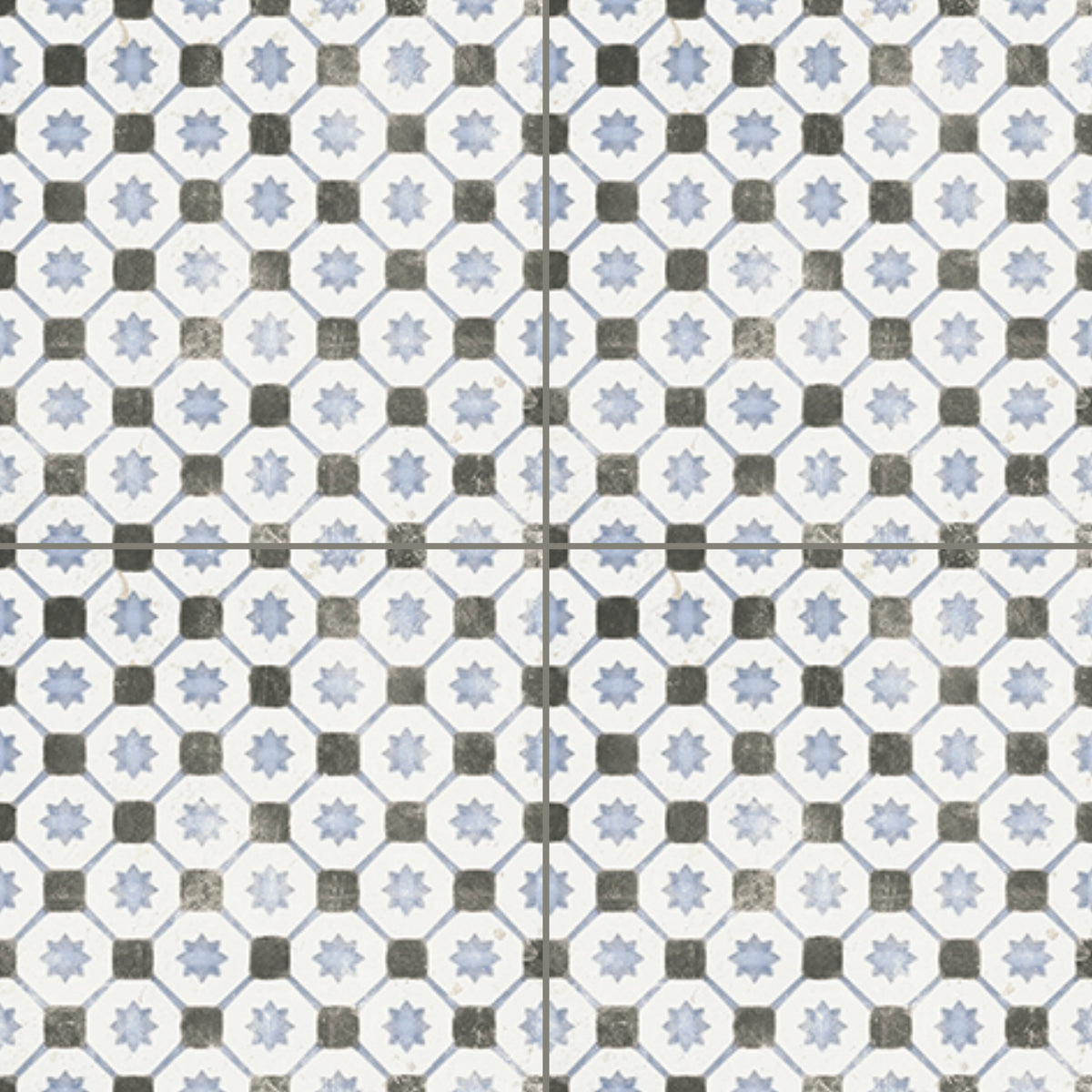 Excella | 8"x8" Porcelain Decorative Floor & Wall Tile