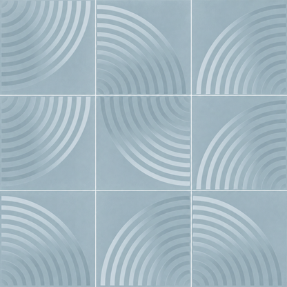 Auralis | 8"x8" Porcelain Deco Floor & Wall Tile