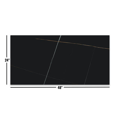 Dream | 24"x48" Laurent Gold Polished Porcelain Marble Look Floor & Wall Tile