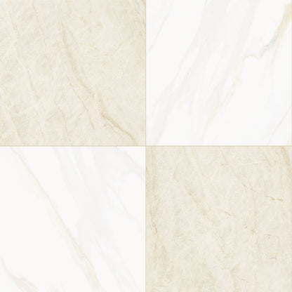 Precious Checkerboard | 24"x24" Marble Look Floor & Wall Tile