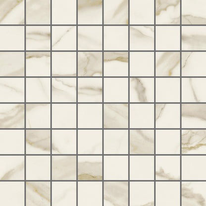 Nature | 1.4"x1.4" Porcelain Stone Look Mosaic Tile