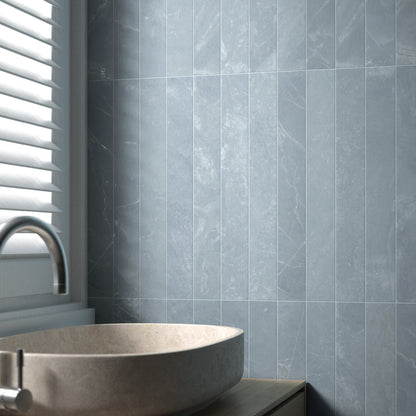 Marbella | 3"x24" Porcelain Stone Look Floor & Wall Tile