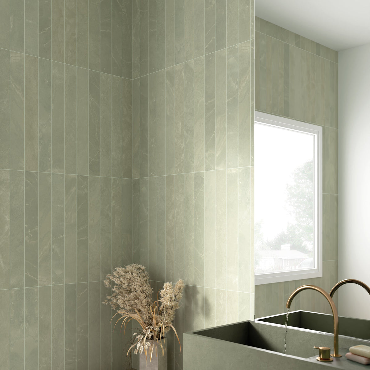 Marbella | 3"x24" Porcelain Stone Look Floor & Wall Tile