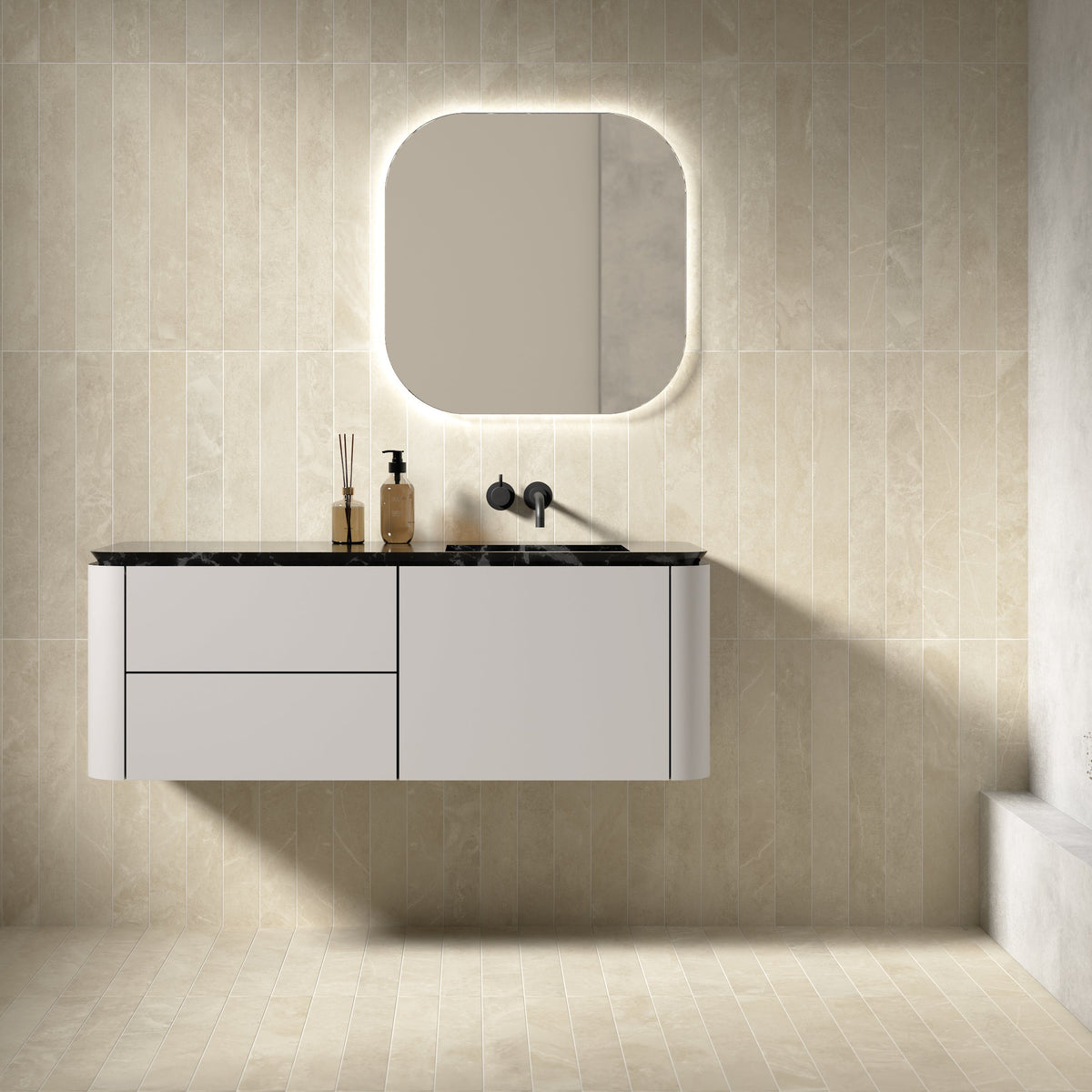 Marbella | 3"x24" Porcelain Stone Look Floor & Wall Tile