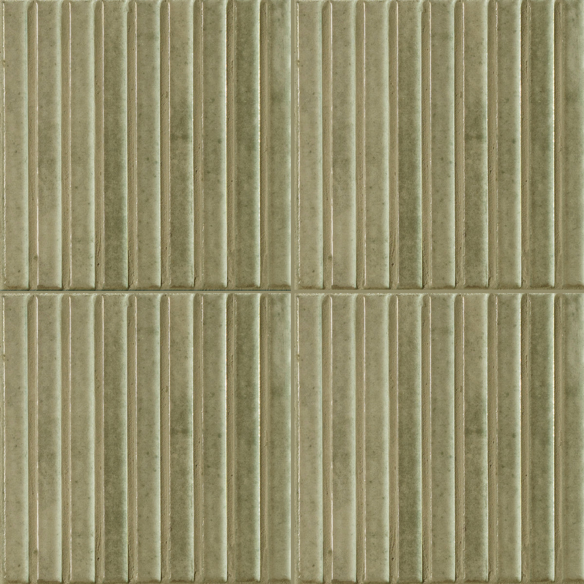 Kit Kat | 6"x6" Porcelain Fluted Wall Tile