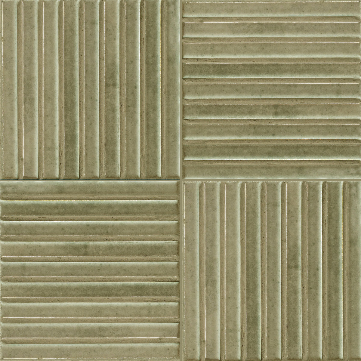 Kit Kat | 6"x6" Porcelain Fluted Wall Tile