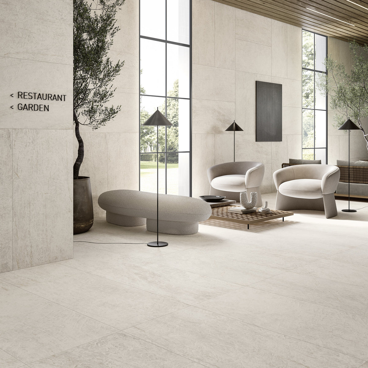 Nature | 24"x48" Porcelain Stone Look Floor & Wall Tile