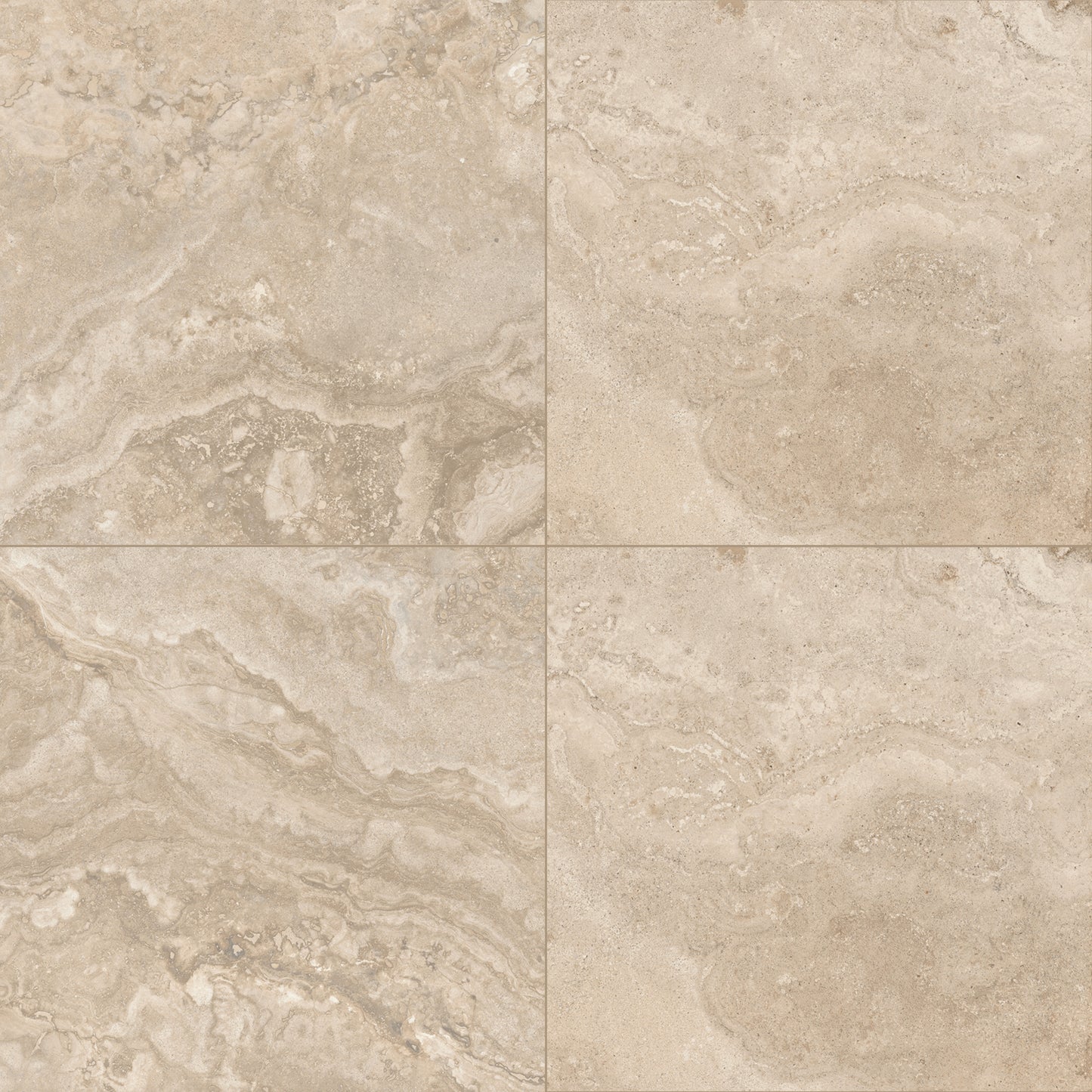 Roma | 24"x24" Porcelain Stone Look Floor & Wall Tile