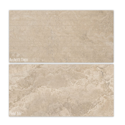 Roma | 12"x24" Porcelain Stone Look Floor & Wall Tile