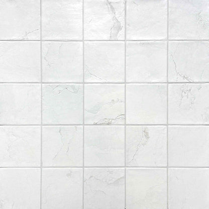 Omega | 5"x5" Porcelain Marble Look Wall Tile