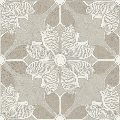 Flora Moda | 6"x6" Serena Porcelain Encaustic Look Floor & Wall Tile