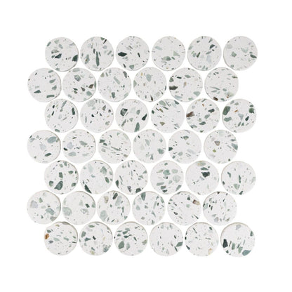 Terrazzo Living | 2" Penny Terrazzo Mosaic Floor & Wall Tile