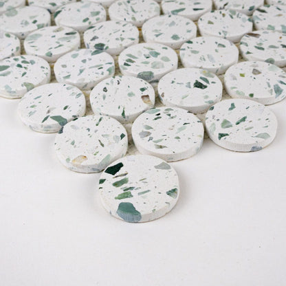 Terrazzo Living | 2" Penny Terrazzo Mosaic Floor & Wall Tile
