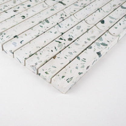 Terrazzo Living | 1"x6" Terrazzo Mosaic Wall Tile