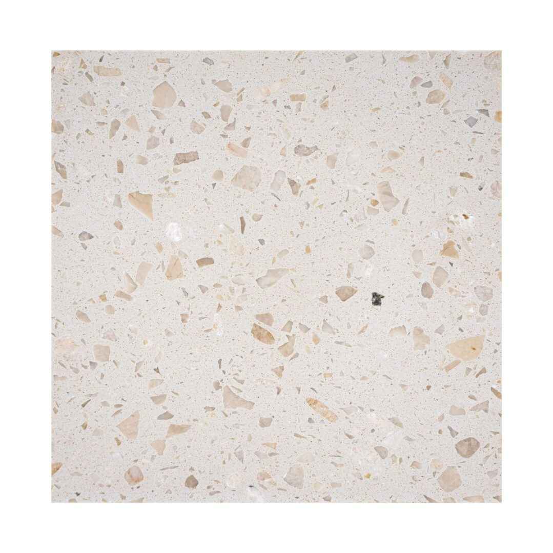 SS-TZPS881P | Terrazzo Living 8"x8" (Playground Sand) - SAMPLE