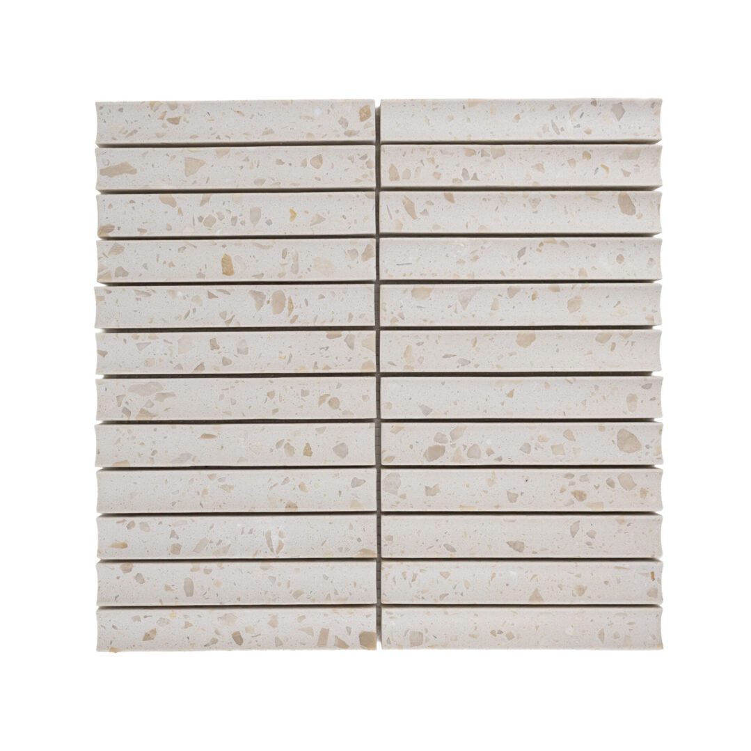 Terrazzo Living | 1"x6" Terrazzo Mosaic Wall Tile