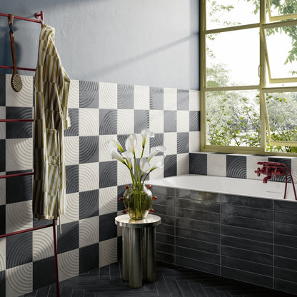 Auralis | 8"x8" Porcelain Deco Floor & Wall Tile