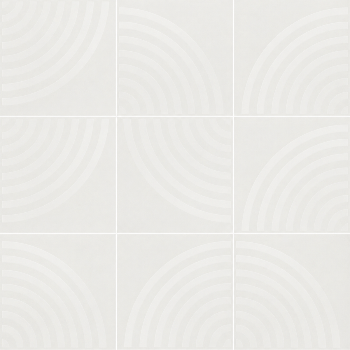 Auralis | 8"x8" Porcelain Deco Floor & Wall Tile