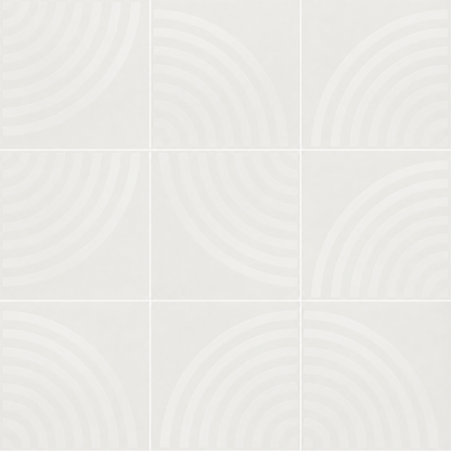Auralis | 8"x8" Porcelain Deco Floor & Wall Tile