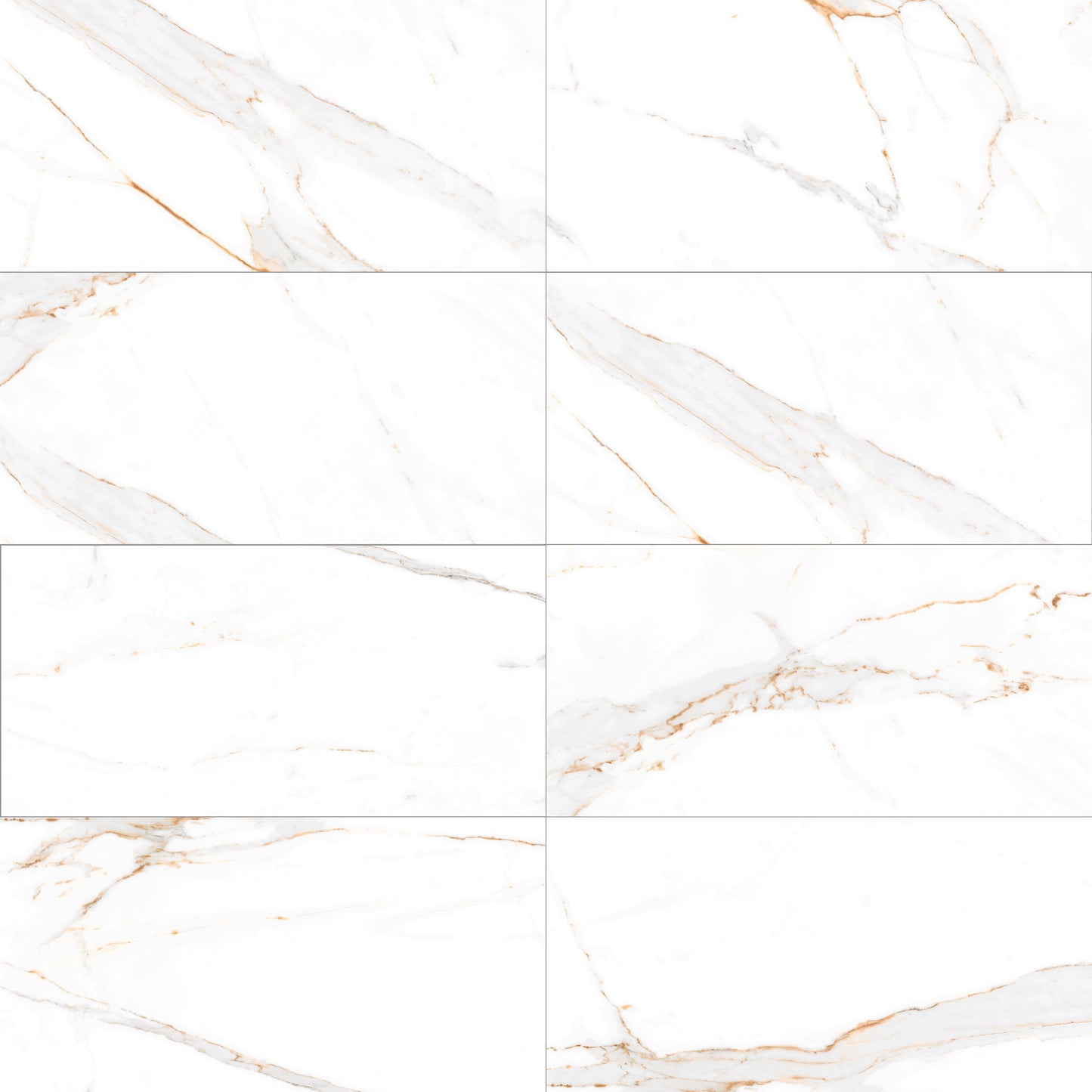 Regal Carrara Gold | 12"x24" Porcelain Marble Look Floor & Wall Tile
