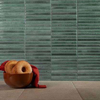 Kit Kat | 6"x6" Porcelain Fluted Wall Tile